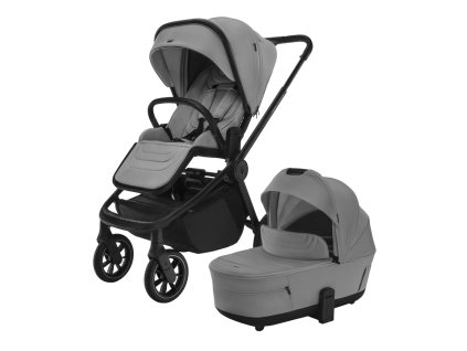 Set Move Cross 5 + hluboká korba Move XL 5 + adaptéry, Shade Grey