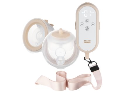 Canpol babies Dvojitá odsávačka mateřského mléka do podprsenky MilkShell