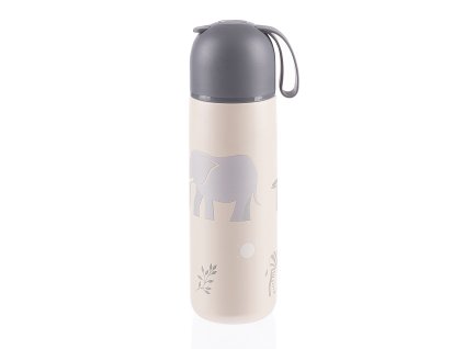Termoska na tekutiny se silikonovým držákem 400 ml, Safari
