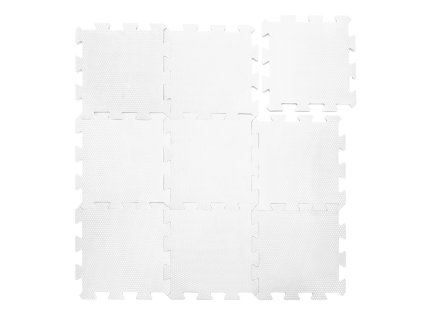 Pěnová podložka Puzzle 30x30 cm 9ks, Ivory Beige