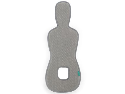 Prodyšná podložka do autosedačky Breeze sk. 0+, Foggy Grey