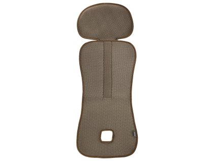 Prodyšná podložka do autosedačky Breeze sk. 2/3, Toffee Brown