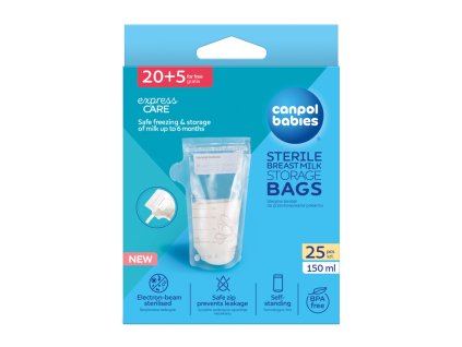 canpol babies sacky k uchovavani odsateho mleka 20 5ks