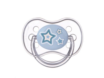 canpol babies dudlik 0 6m silikonovy symetricky newborn baby modry