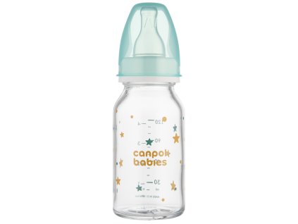 canpol babies lahev sklenena s uzkym hrdlem toys 120ml