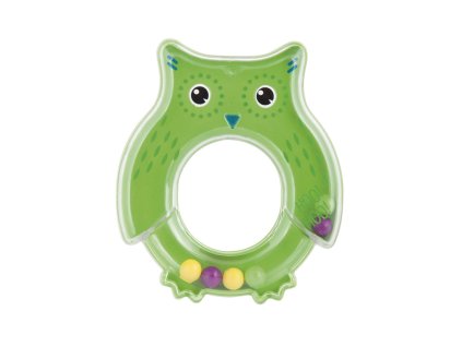 canpol babies chrastitko sova zelene