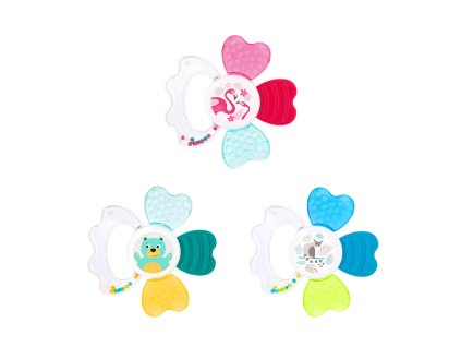 canpol babies kousatko s chrastitkem animals