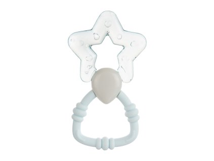 canpol babies chladici kousatko s chrastitkem magicka hulka modra