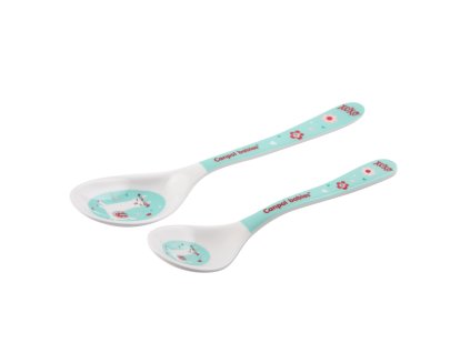 canpol babies melaminove lzicky exotic animals 2ks tyrkysove