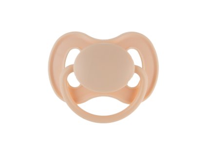 canpol babies dudlik kaucukovy tresinka nude 0 6m 1ks kremovy