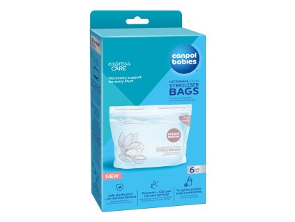 canpol babies sterilizacni sacky do mikrovlnne trouby 6 ks