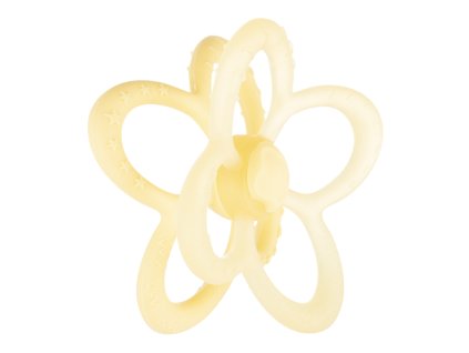 canpol babies kousatko senzoricke silikonove 2v1 kytka