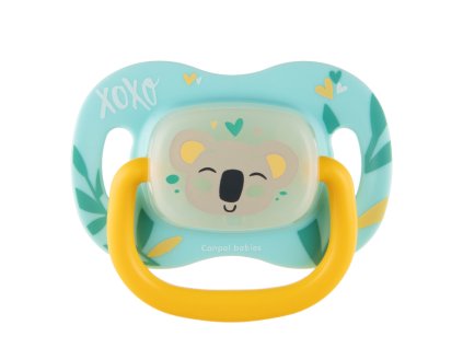 canpol babies dudlik silikonovy tresinka exotic animals6 18m 1ks koala