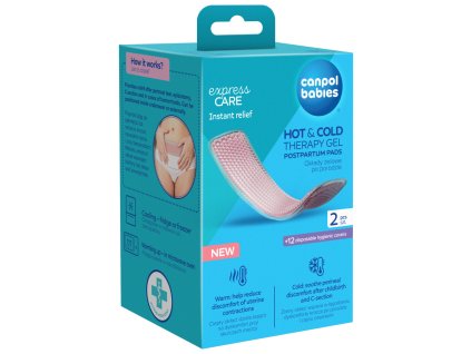 canpol babies poporodni gelove vlozky hotcold 2ks