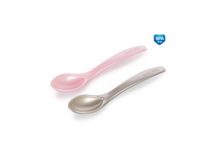 canpol babies plastove lzicky 2 kusy ruzove