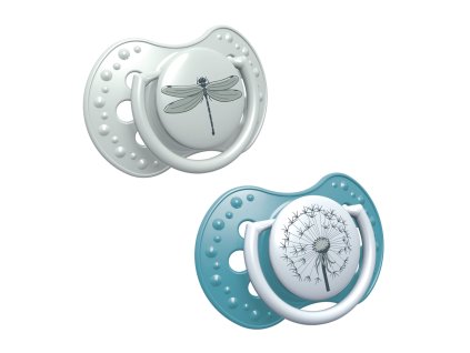 lovi dudlik silikonovy dynamicky botanic 18m 2ks