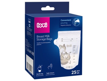 lovi sacky k uchovavani odsateho mleka nightday 25ks