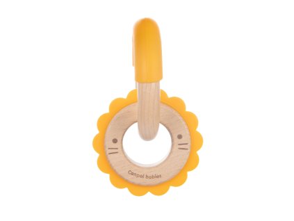 canpol babies dreveno silikonove kousatko lvicek