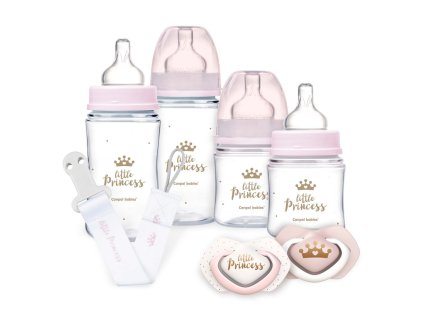 canpol babies darkova sada pro novorozence royal baby ruzova