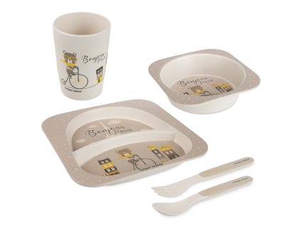 canpol babies sada nadobi bonjour paris 5ks bezova