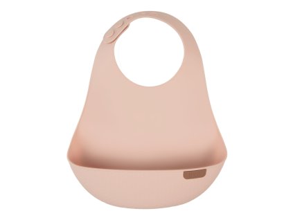 lovi silikonovy bryndak s kapsou nude