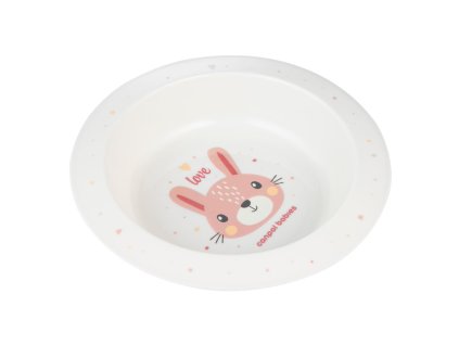 canpol babies plastova miska cute animals 270ml zajic