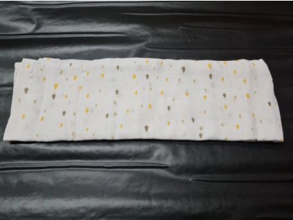 Bavlněná plena 70x70cm - kapky