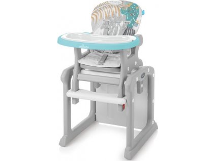 Baby design jídelní židle Candy 05 tyrkys