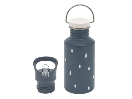 LÄSSIG Bottle Stainless Steel Happy Prints midnight blue