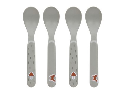 LÄSSIG Spoon Set PP/Cellulose Little Forest fox