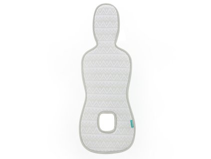 Prodyšná podložka do autosedačky Breeze sk. 0+, Maory Grey