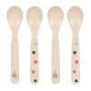 LÄSSIG Spoon Set PP/Cellulose 2024 Little Mateys spicy orange