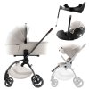 Set kočárek Rio + hluboká korba + autosedačka Baby-Safe PRO + Vario Base 5Z Lux, Soft Taupe