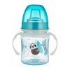 canpol babies treninkovy hrnecek se sviticimi uchyty exotic animals 120ml modry