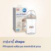 canpol babies lahev antikolikova natural shape 330ml