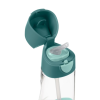 Lahev na pití s brčkem 450 ml - emerald forest