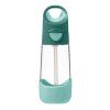 Lahev na pití s brčkem 450 ml - emerald forest