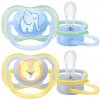 Philips AVENT Šidítko Ultra air Pastel 0-6m chlapec, 2 ks