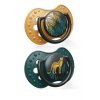 LOVI Silikonový dynamický dudlík JUNGLE VIBES 3-6m 2ks