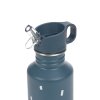 LÄSSIG Bottle Stainless Steel Happy Prints midnight blue