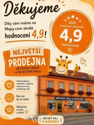 Moc Vám děkujeme a těšíme se na každou Vaší návštěvu 🤗☺️👍😉🥰❤️ #detskyrajukacenky #obchod #hodnocení #vděčnost #dekujeme❤️