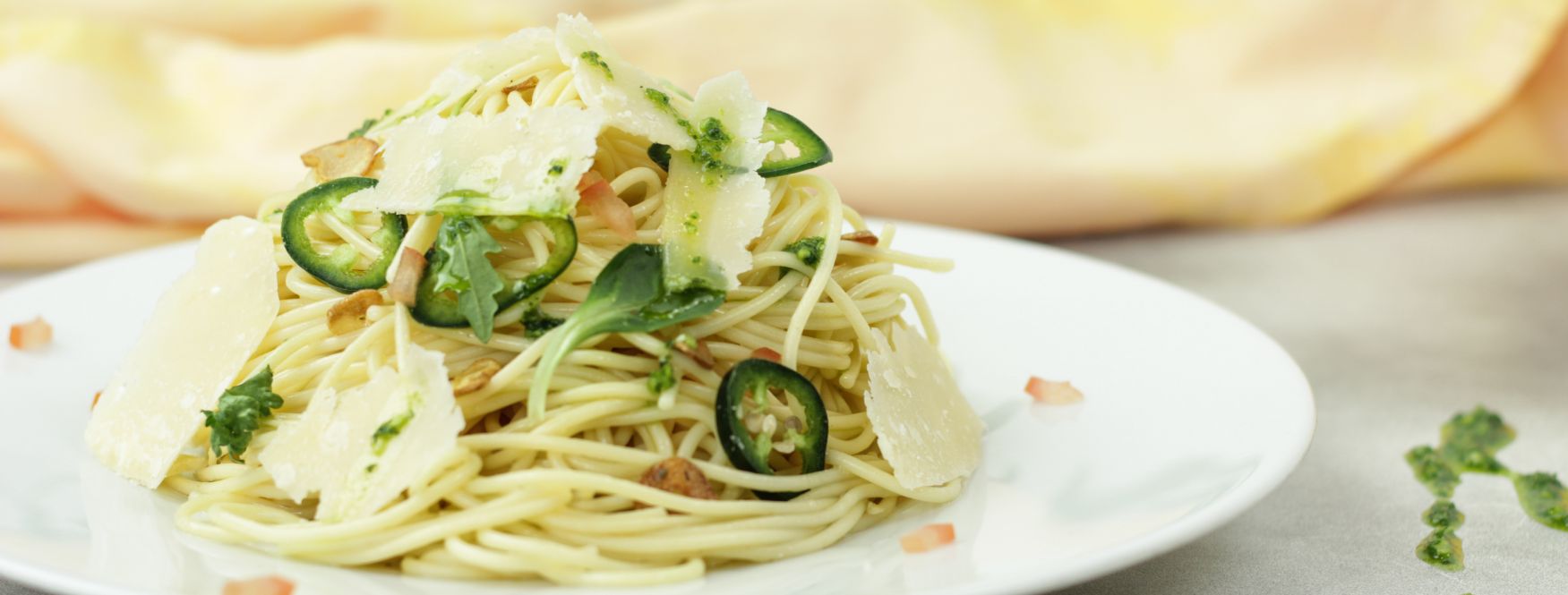 Těstoviny aglio olio