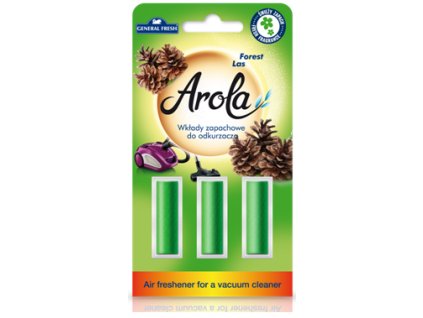 Air Fresh voňka do vysavače 3 ks les