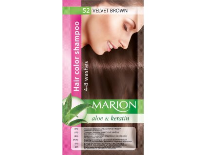 Marion tónovací šampon 52 sametově hnědá