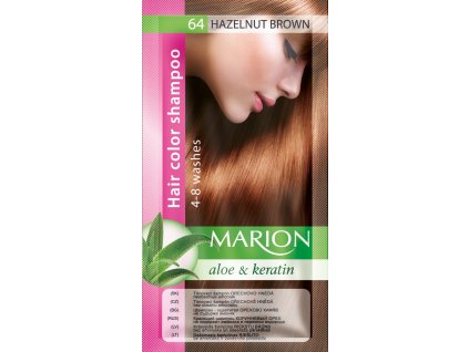 Marion tónovací šampon 64 ořechově hnědá