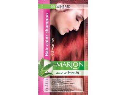 Marion tónovací šampon 65 vínově červená