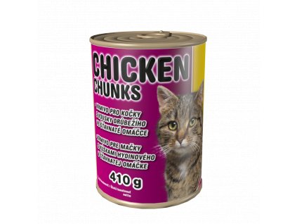 Delikan konzerva pro kočky kuřecí 410g