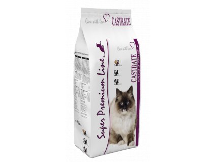 Delikan granule kočky Supra Cat Castrate 10 kg