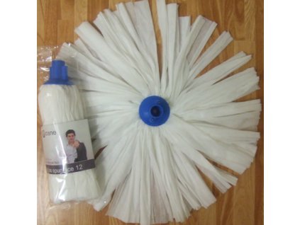 Mop syntetický bílý 24 cm