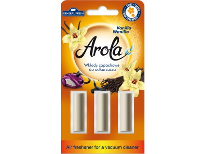 Air fresh voňka do vysavače 3 ks vanilka